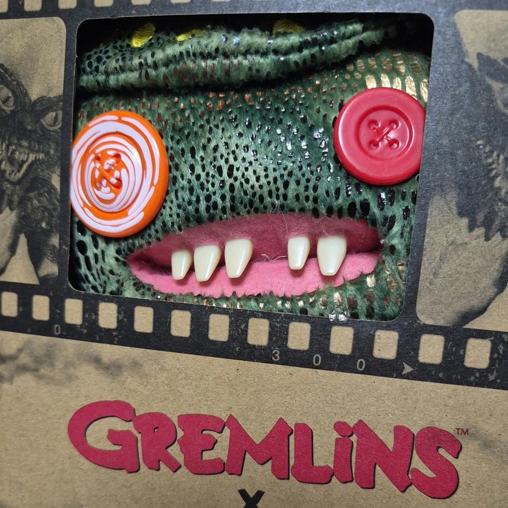 Gremlins x ZURU Fuggler Stripe Plush Funny Ugly Monster 2024 New in Box